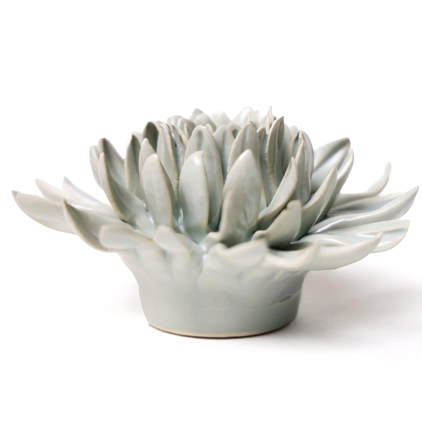 Ceramic flower Wall Art Mint Flower