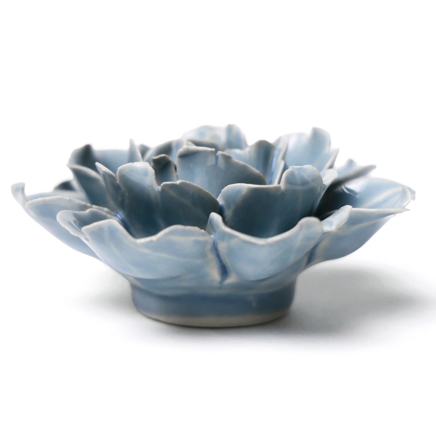 Ceramic flower Wall Art Blue Rose Small