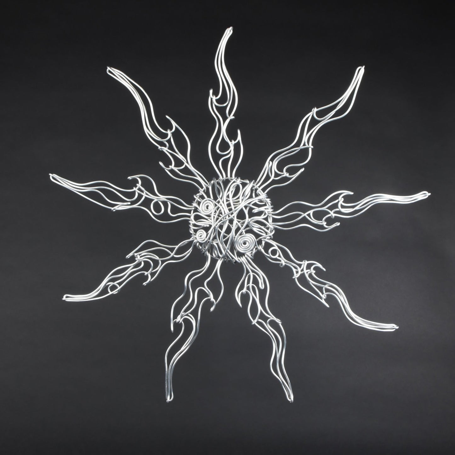 Sunburst Wire Sculpture