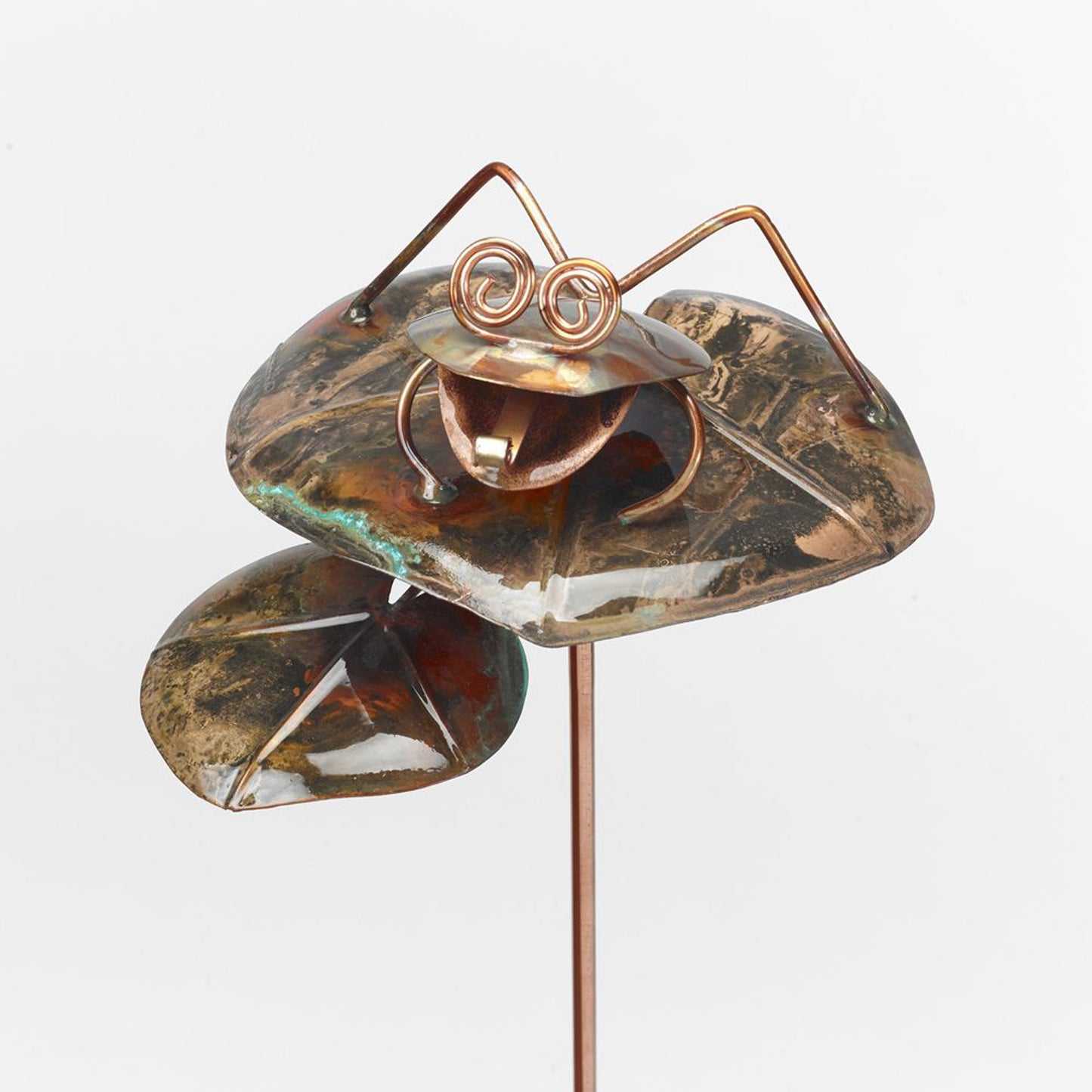 Frog on A Lily Pad Sm