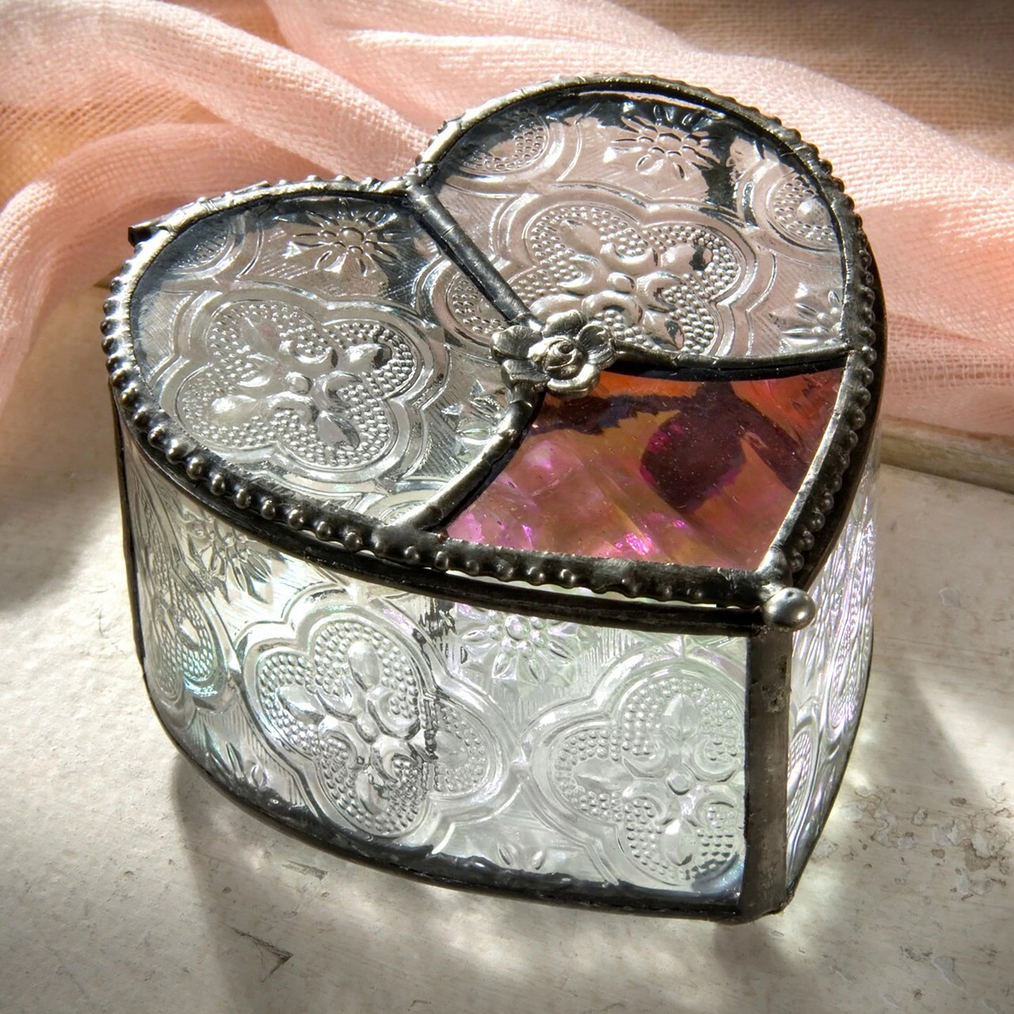 Heart Box Jewelry Case 520