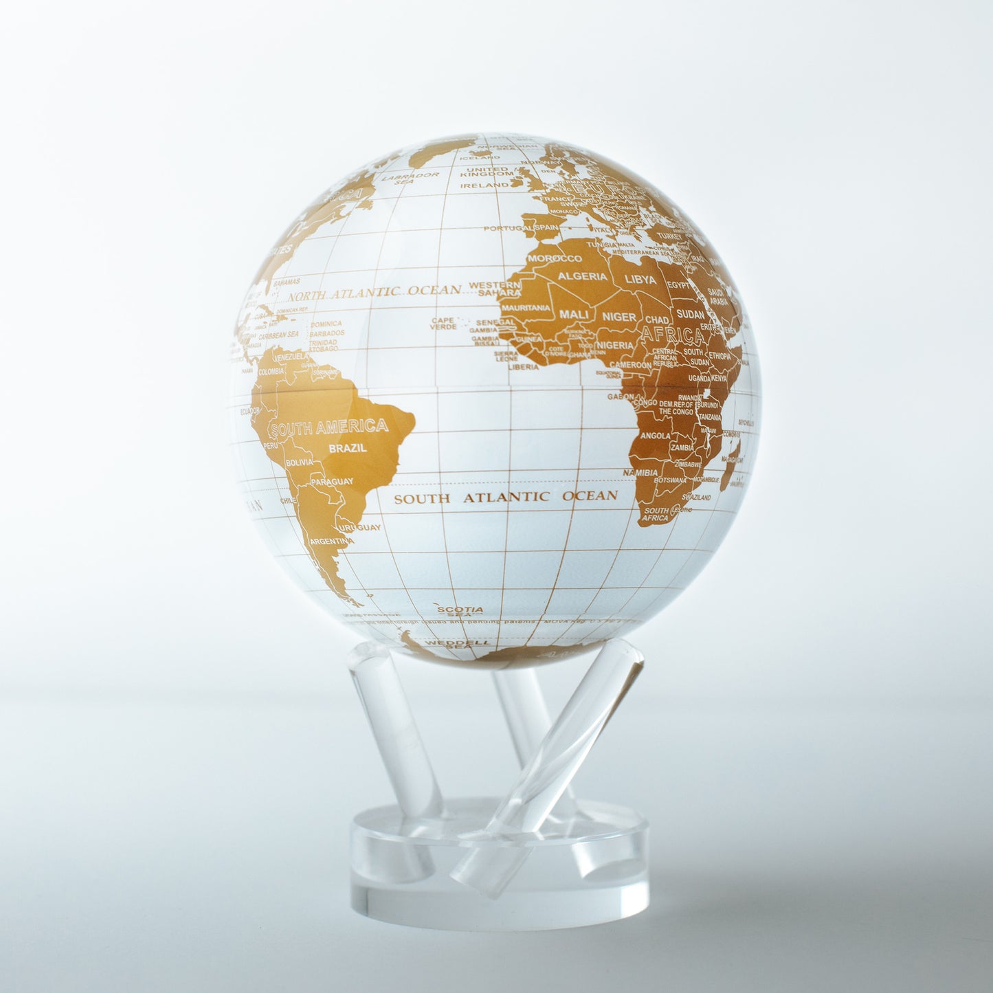 Mova Globe White and Gold