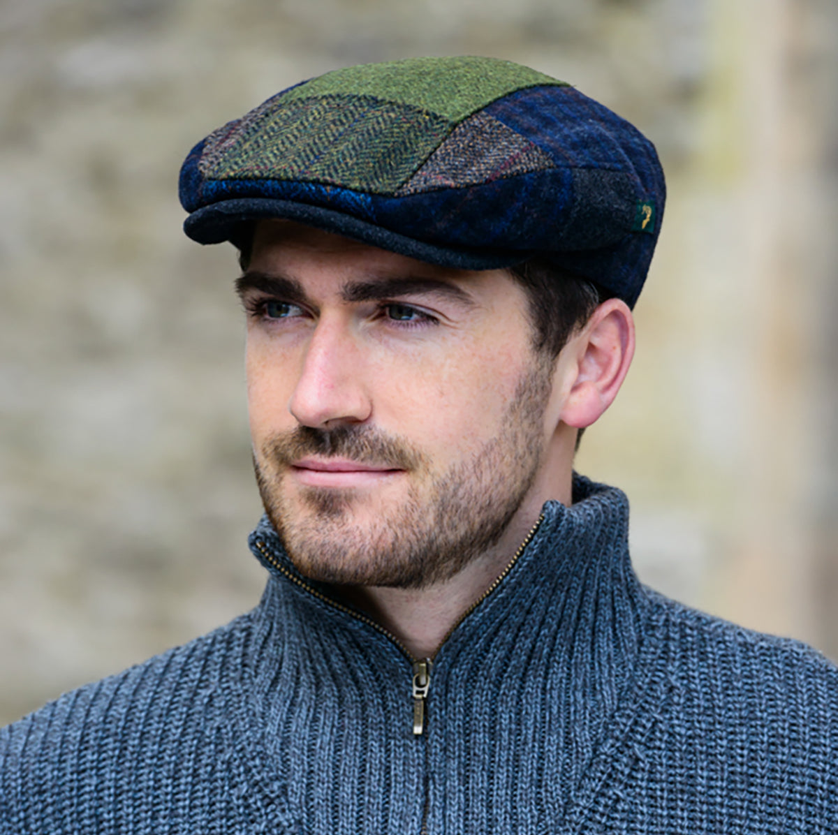 Trinity Flat Cap - Patchwork Original