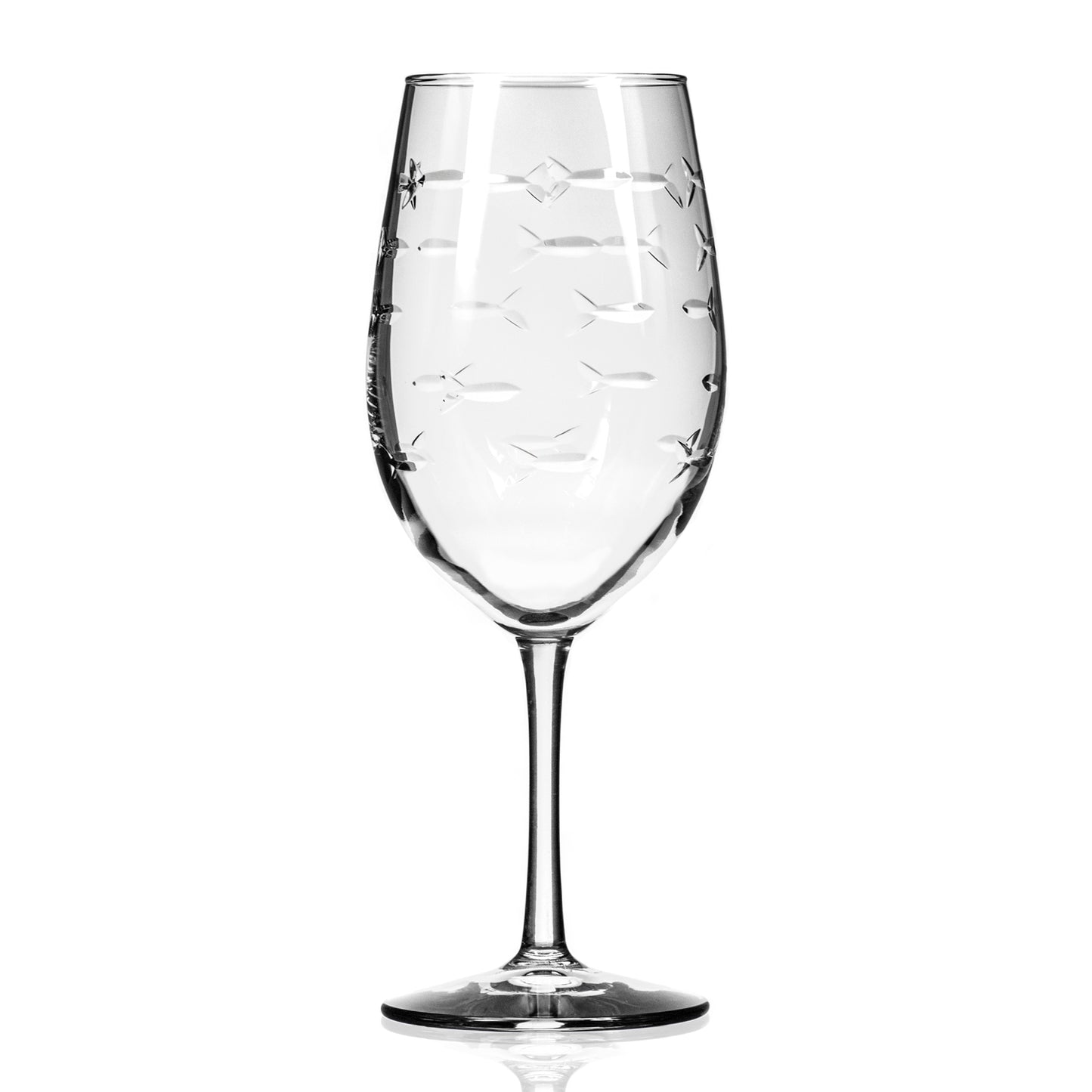 School of Fish All Purpose Wine 18oz | Set of 4