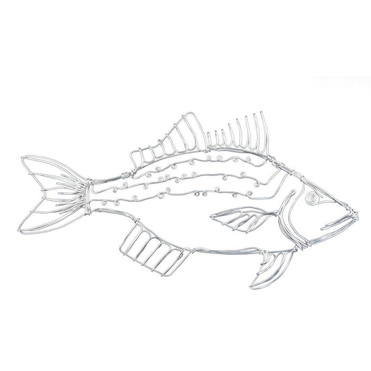 Rockfish Wire Sculpture