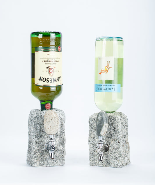 Granite Beverage Dispenser in Gray