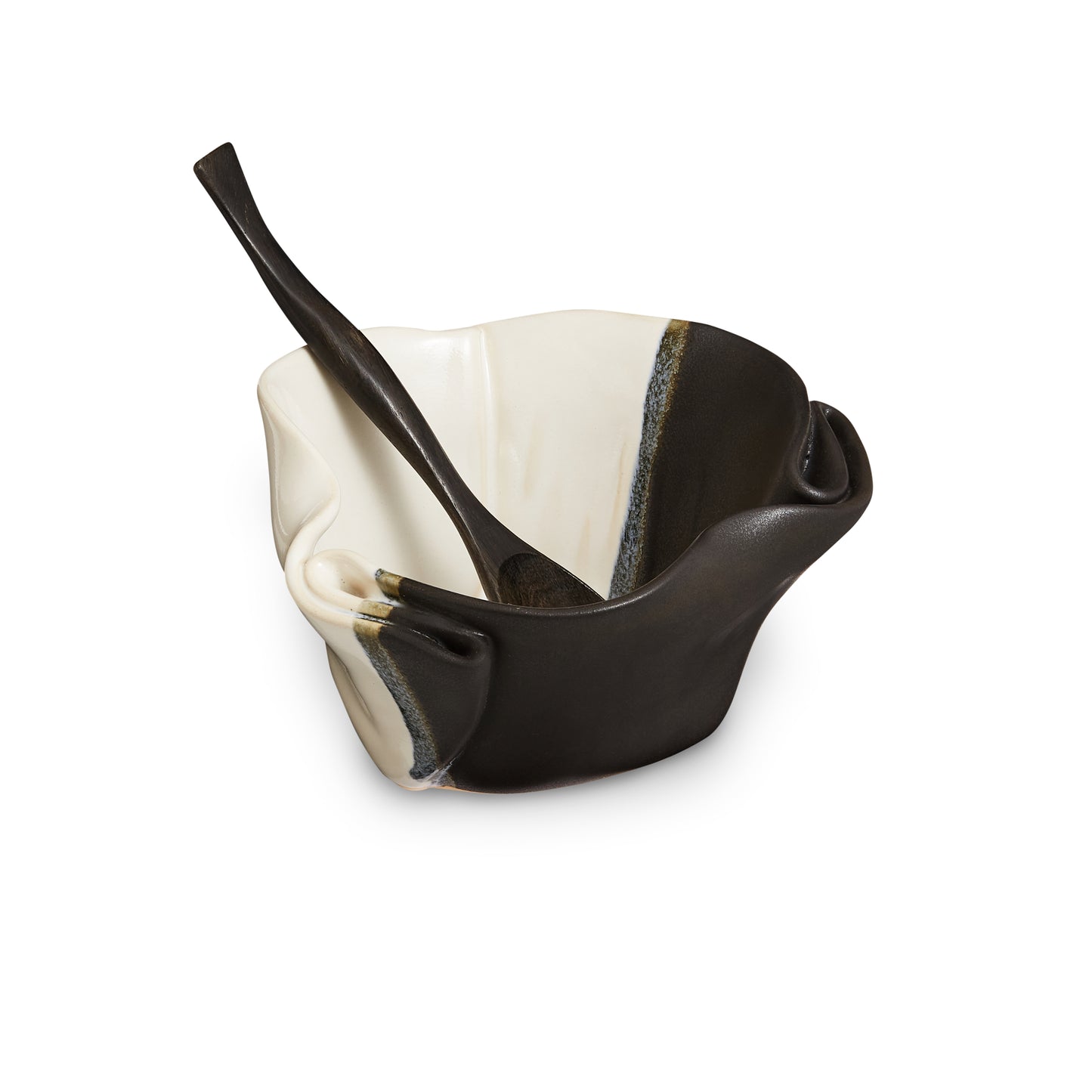 Guacamole Bowl in Black and White