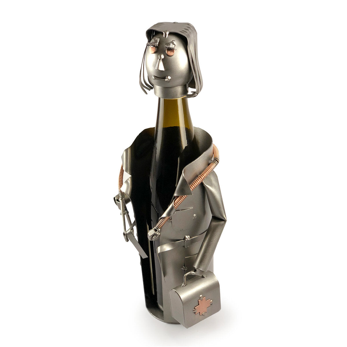 H&K Female Doctor Wine Caddy