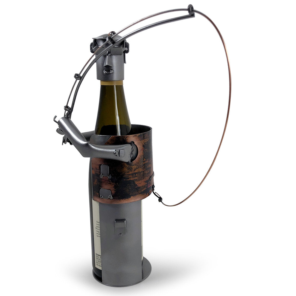 "Fisherman Hooked" Wine Caddy