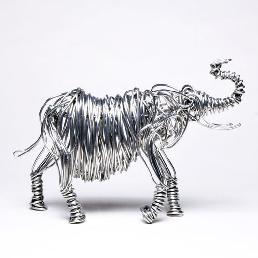 Elephant Wire Sculpture