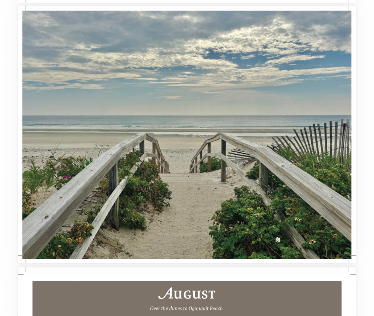 David Sullivan 2027 Ogunquit Calendar