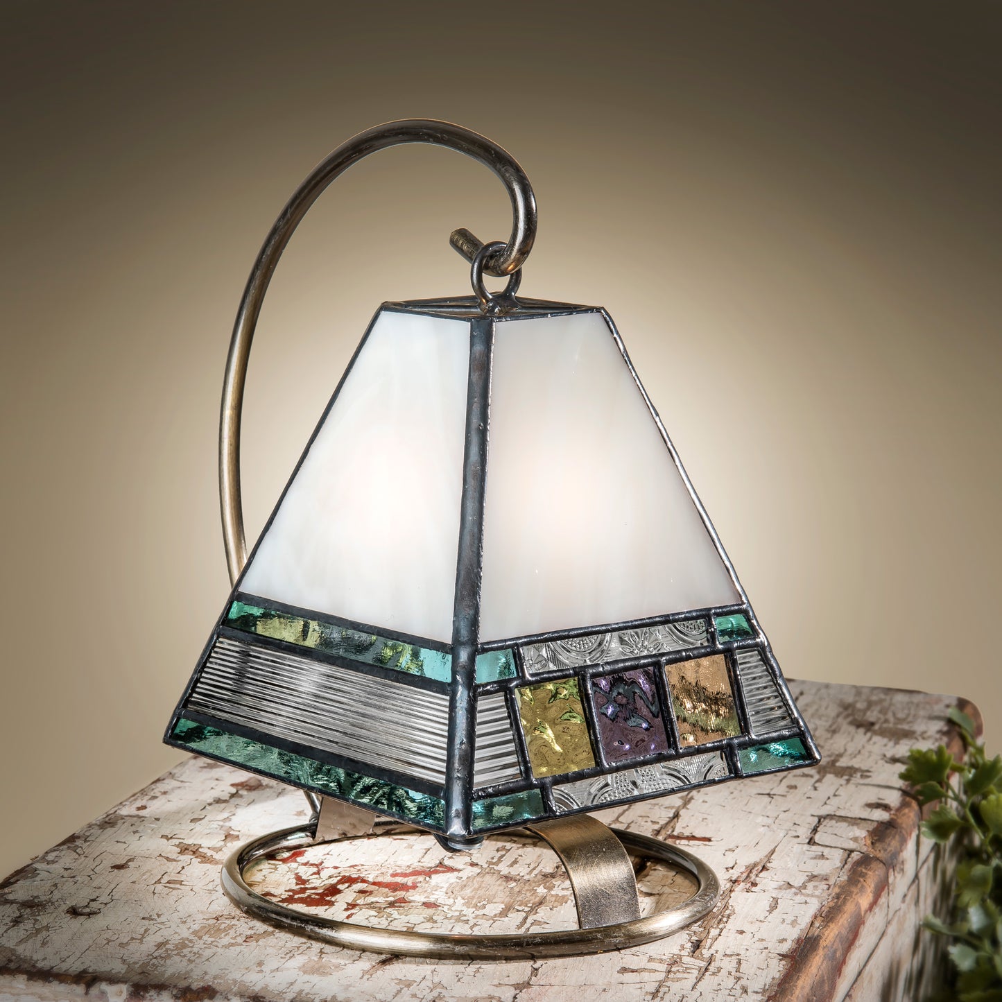 J. Devlin Glass Art Lamp - Mini 695