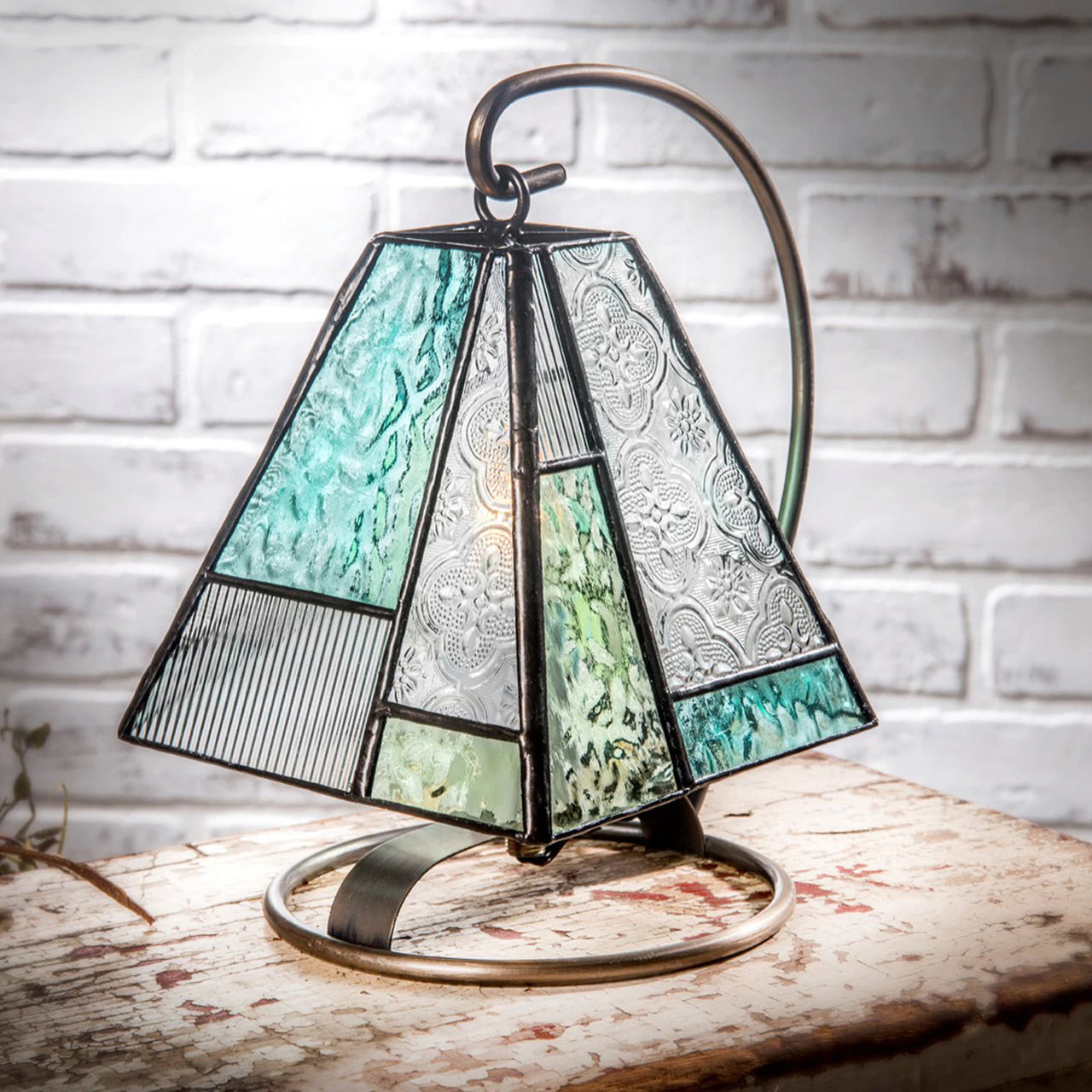 J. Devlin Glass Art Lamp - Mini 710