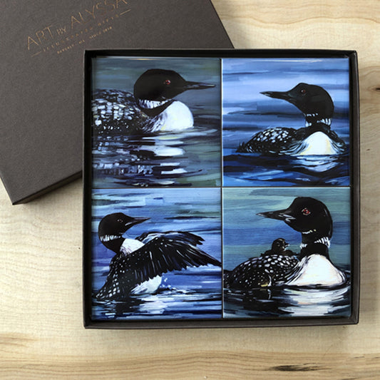 LOON COASTER SET