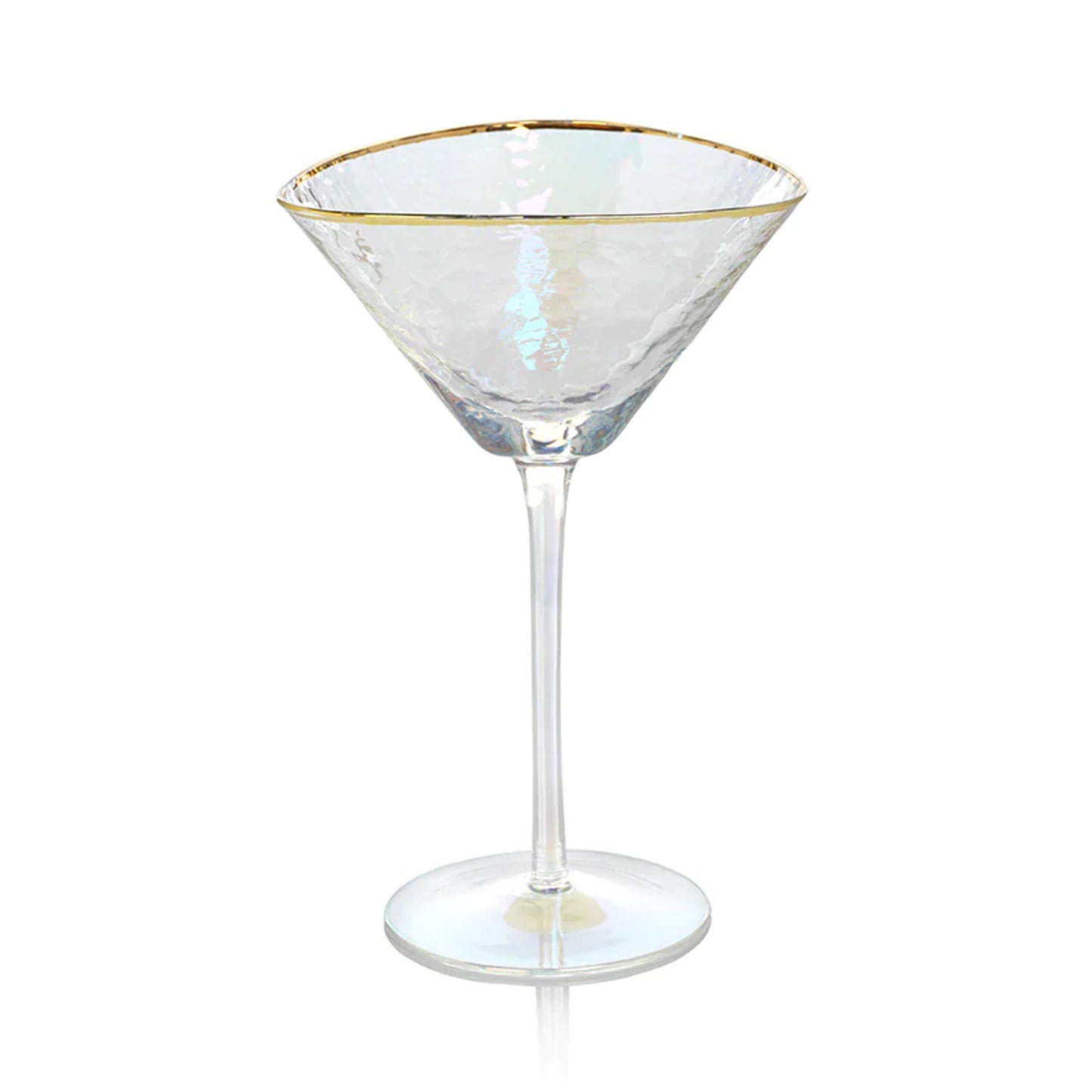 Tri Martini Iridescent Set of Two