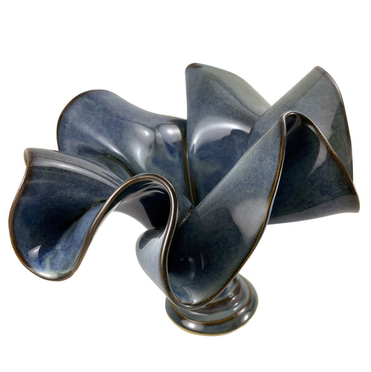 Sculpted Vase in Sable