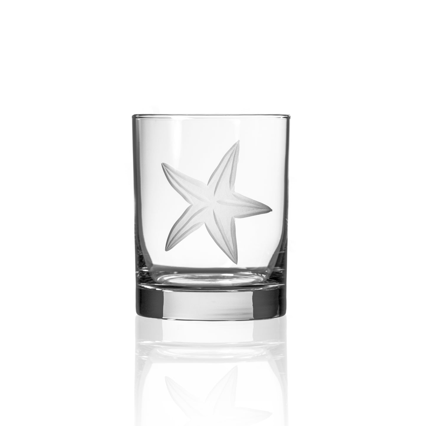 Starfish Double Old Fashioned 14oz | Set of 4 Glasses