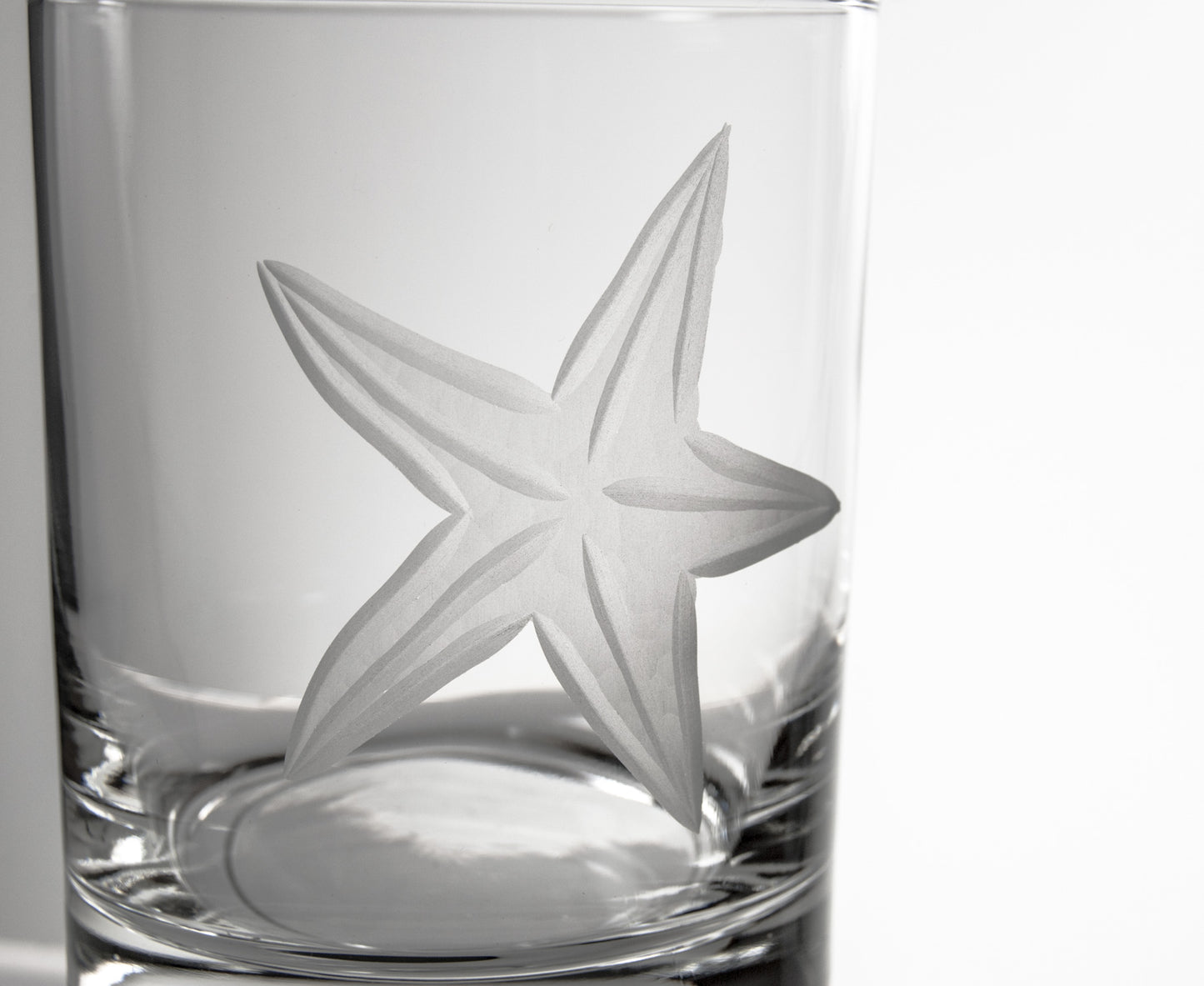 Starfish Double Old Fashioned 14oz | Set of 4 Glasses