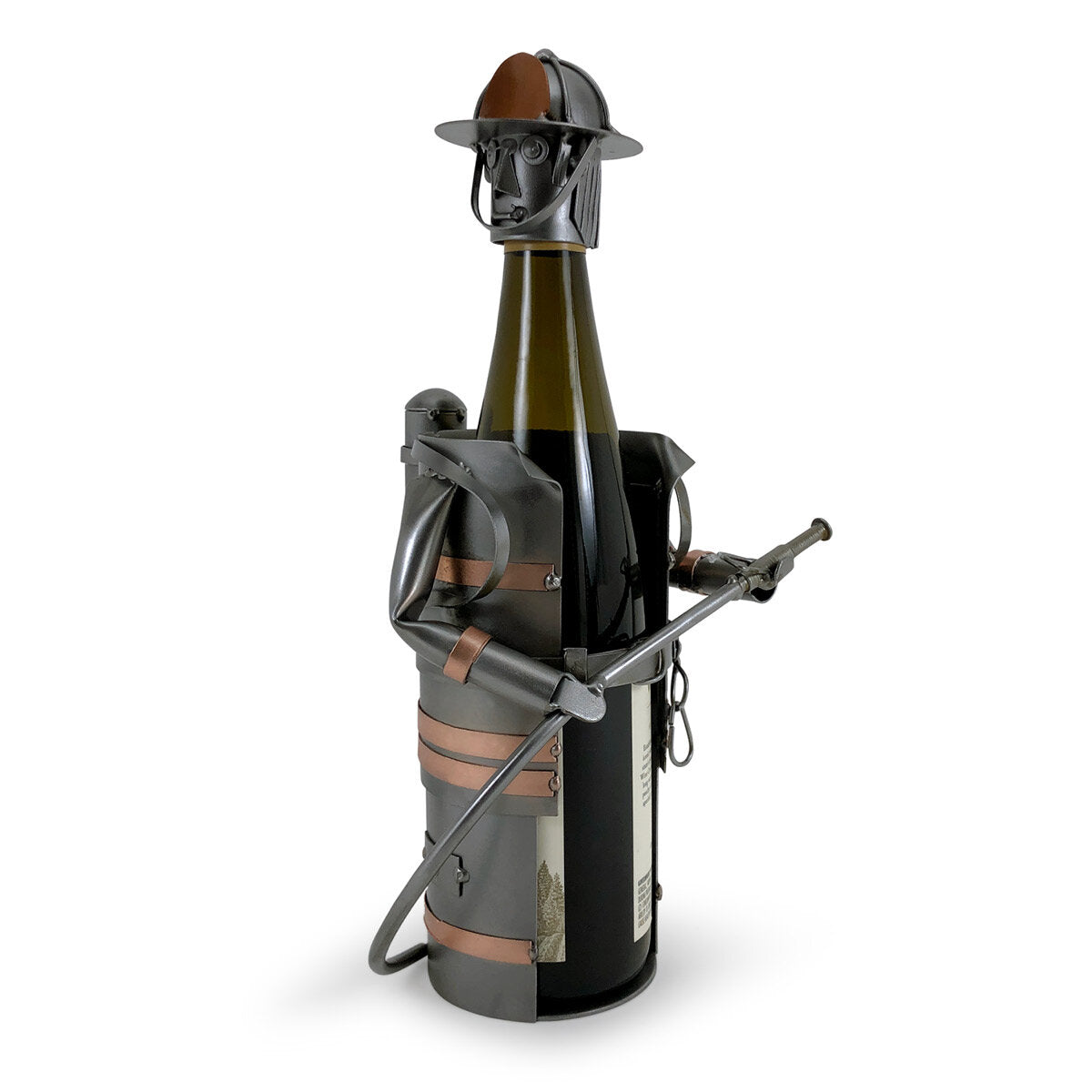 Firefighter Wine Caddy