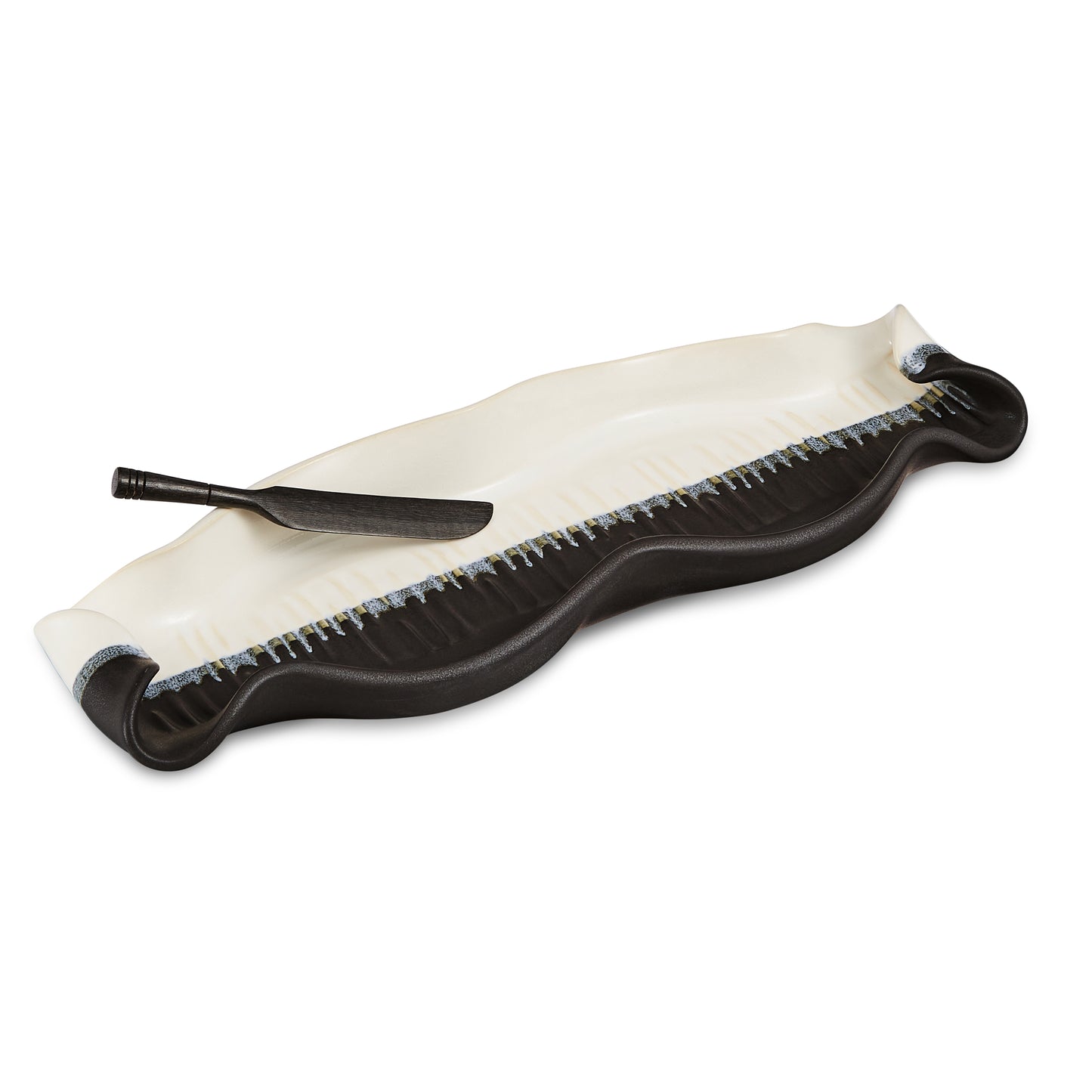Baguette Tray in Black and White